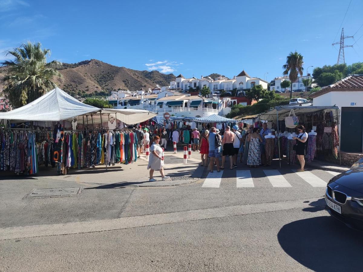 Nerja Gaviota Holidays Piscina Y Playa Exterior foto